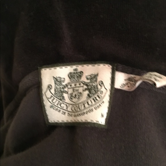 Juicy Couture Velour Tracksuit Hoodie Jacket - Picture 3 of 4